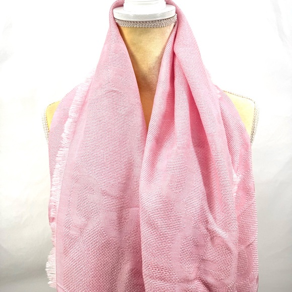 Gucci Stole Samone Interlocking GG Silk/Wool shawl scarf 🔥👀👀🔥🔥🔥 - Picture 8 of 14